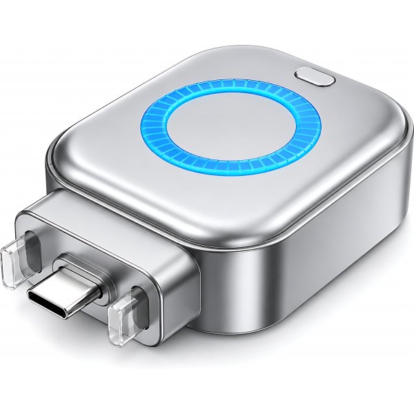 X01 Auto-Disconnect Type C Fast Charging Adapter with Physical Auto-Eject