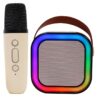 Mini Karaoke Speaker with Wireless Microphone - Connect with Mobile
