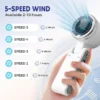 tarbo fan 1 Turbo Fan Original 3600mAh Battery Brushless Motor Portable Mini fan N607